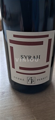 Alpe in reke Rona Ronski grici André Perret Syrah 2023