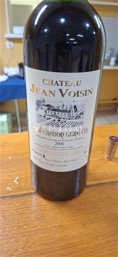 Bordeaux Saint-Émilion Grand Cru Grand Cru Château Jean Voisin 2000