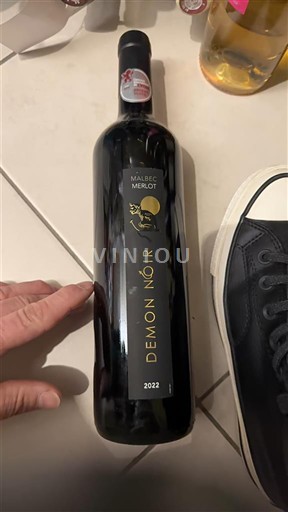 Sydvestfrankrig Côtes du Lot Demon Noir 2022