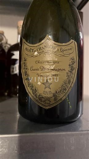 Champagne Sâm-panh Moët & Chandon Dom Pérignon 1995