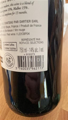 Bordeaux Blaye Château Par Dartier 2022