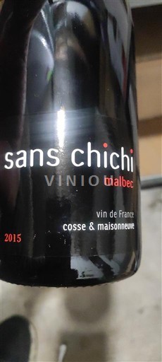 Tây Nam Không được chỉ định Cosse et Maisonneuve Sans Chichi 2015