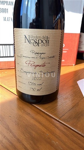 Emilia-Romagna Không được chỉ định Poderi dal Nespoli Prugneto 2022