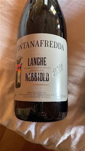Piëmont Langhe Fontanafredda 2016