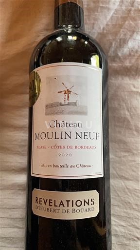 Bordeaux Blaye Côtes de Bordeaux Château Moulin Neuf Revelations d'Hubert de Boüard 2020