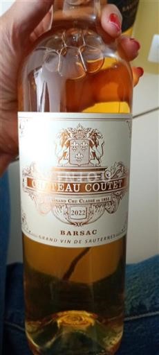 Bordeaux Barsac Grand Cru Château Coutet 2022