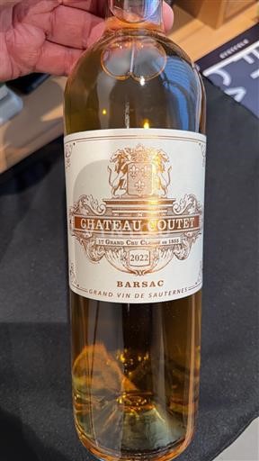 Bordeaux Barsac Grand Cru Château Coutet 2022