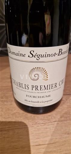 Burgundija Chablis Premier Cru Domaine Séguinot-Bordet Fourchaume 2023