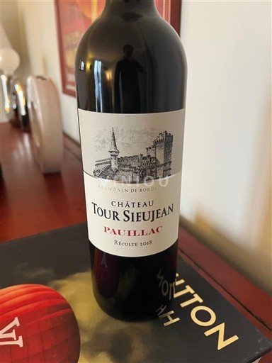 Bordoja Pauillac Château Tour Sieujean 2018