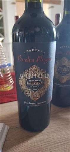 Mendoza Valle de Uco Bodega Piedra Negra Malbec Reserve Organic 2022