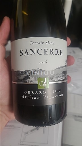 Valle del Loira Sancerre Gérard Fiou Terroir Silex 2015