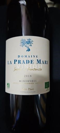 Languedoc Minervois Domaine La Prade Mari Secret de Fontenille 2018