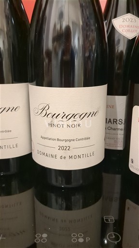 Burgundsko Domaine Montille Pinot Noir 2022