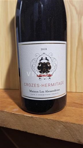 Rhône Valley Crozes-Hermitage Maison Les Alexandrins 2018
