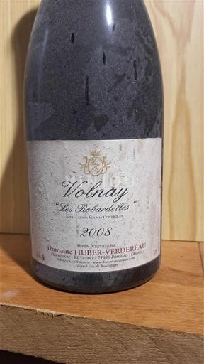 Burgundy Volnay Domaine Hubert-VERDEREAU Les Robardelles 2008