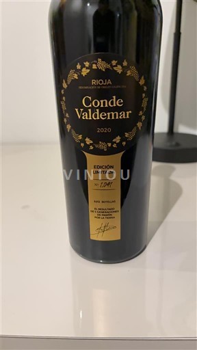 La Rioja Rioja Conde Valdemar Edición Limitada 2020