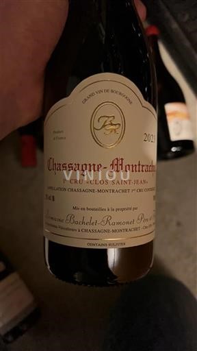 Burgundia Chassagne-Montrachet Premier Cru Domaine Bachelet-Ramonet Père et Fils 1er Cru Clos Saint-Jean 2023
