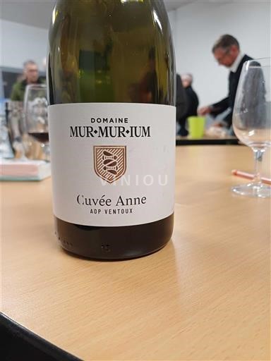 Rhônen laakso Ventoux Domaine Mur-Mur-Ium Anne 2022