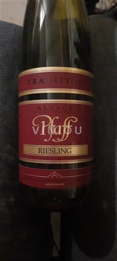 Alsace Riesling Pfaff Tradition 2020