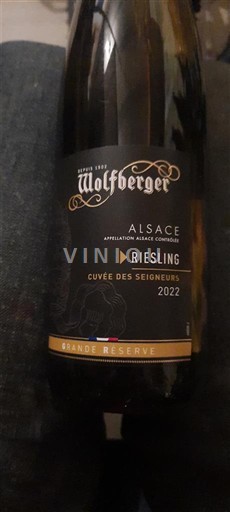 Alsace Riesling Wolfberger des Seigneurs 2022