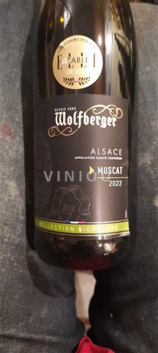 Alsace Muscat Wolfberger Collection Signature 2022