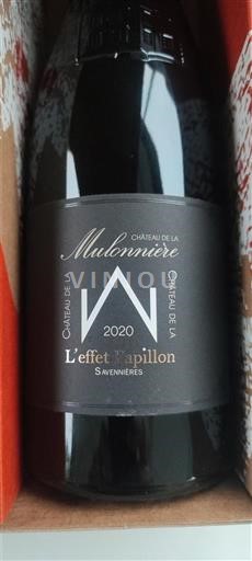 Vallée de la Loire Savennières Château La Mulonnière L'effet Papillon 2020