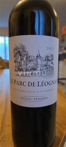 Bordeaux Pessac-Léognan Le Parc de Léognan 2015