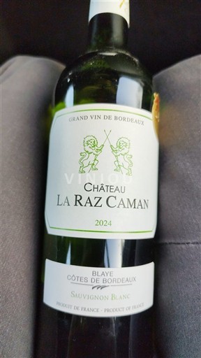 Bordeaux Blaye-côtes-de-bordeaux Château La Raz Caman 2024