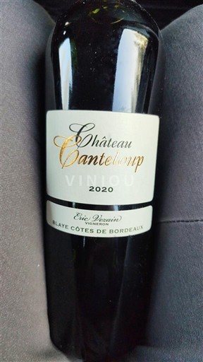 Burdeos Blaye-Côtes de Burdeos Château Canteloup 2020