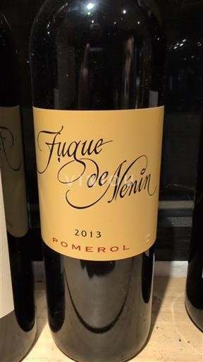 Bordeaux Pomerol Château Nénin Fugue de Nénin 2013