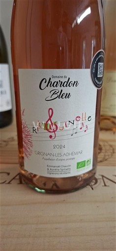 Thung lũng Rhône Grignan-les-adhémar Domaine Chardon Bleu Ritournelle 2024
