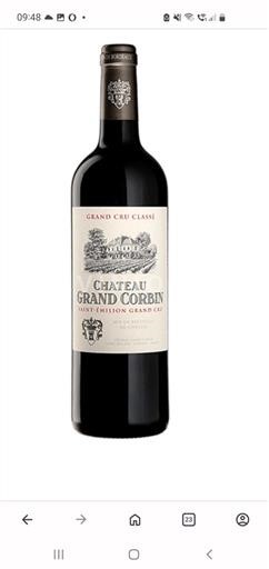 Bordeaux Saint-Émilion Grand Cru Grand Cru Château Grand Corbin 2022