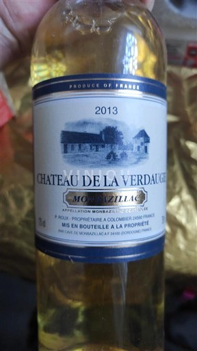 South West Monbazillac Château La Verdaude 2013