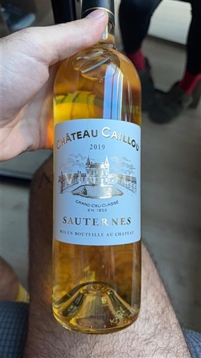 Bordéus Sauternes Grand Cru Château Caillou 2019