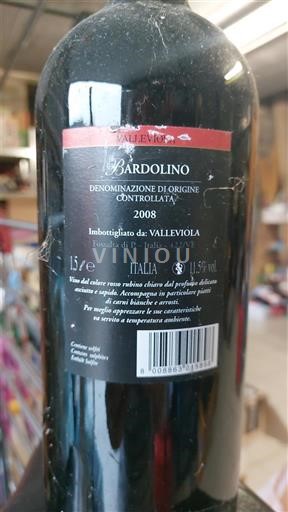 Venetien Bardolino Valleviola 2008