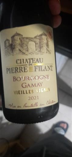 Bourgogne Ikke specificeret Château Pierre Filant Vieilles Vignes 2021