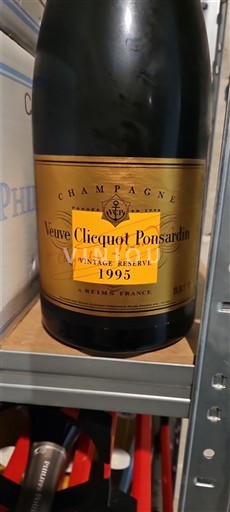 Champagne Veuve Clicquot Ponsardin Vintage Réserve 1995