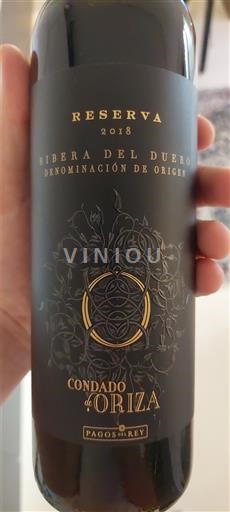 Castilien og León Ribera del Duero Condado de Oriza Reserva 2018