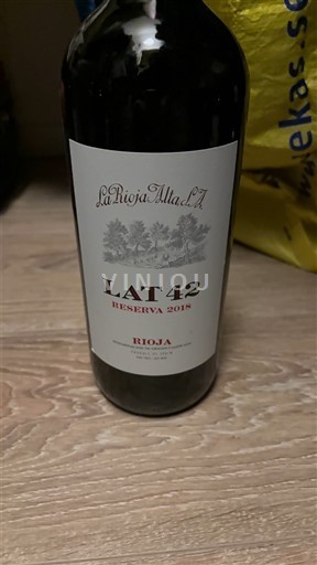 Ла-Ріоха Ріоха La Rioja Alta LAT 42 Reserva 2018