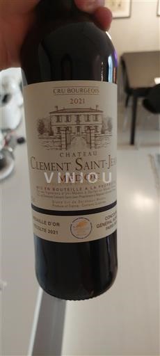 Burdeos Médoc Cru Bourgeois Château Clément Saint-Jean 2021