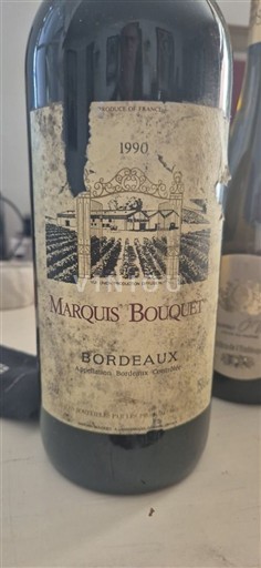 Bordeaux Marquis Bouquet 1990