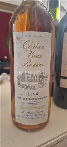 Sudoeste No especificado Château Vieux Roudier 1998