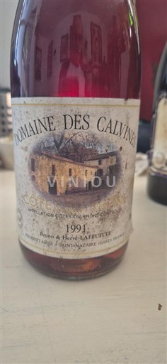 Sudoeste No especificado Domaine Des Calvines 1991