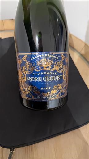 Šampanja Šampanjec André Clouet Grande Réserve Neleten.