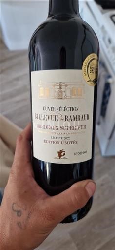 Bordeaux Bordeaux supérieur Bellevue de Rambaud Sélection 2021