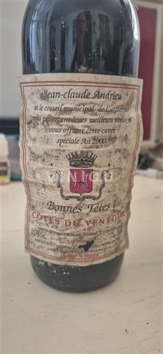 Rhône-dalen Ikke specificeret Jean-Claude Andrieu Bonnes Fêtes 2000