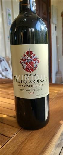 Bordeaux Saint-Émilion Grand Cru Grand Cru Classé Château Fleur Cardinale 2012