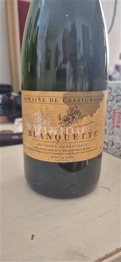 Languedoque Blanquette-de-limoux Domaine Cassagnole Não Sazonado