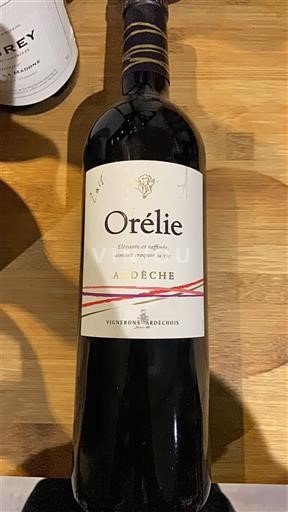 Alpes và các vùng Rhodanien Ardèche Vignerons Ardéchois Orélie 2015