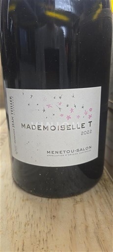 Thung lũng sông Loire Menetou-salon Jean Teiller Mademoiselle T 2022